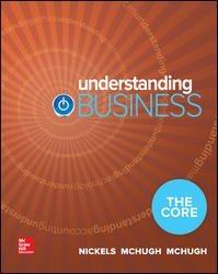 Understanding Business The Core 1st Edition William G Nickels