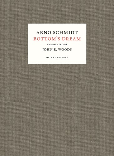 Bottoms Dream First Edition Schmidt Arno Woods John E