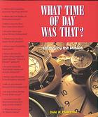 What Time Of Day Was That History By The Minute Patterson