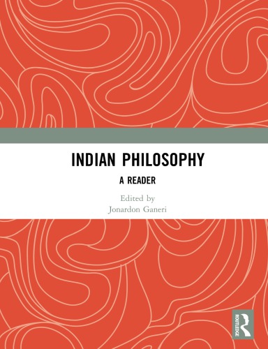 Indian Philosophy A Reader 1st Edition Jonardon Ganeri