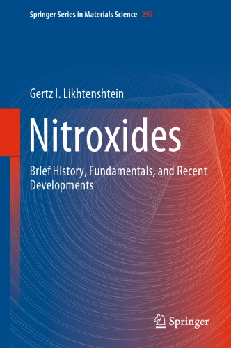 Nitroxides Brief History Fundamentals And Recent Developments Gertz I Likhtenshtein