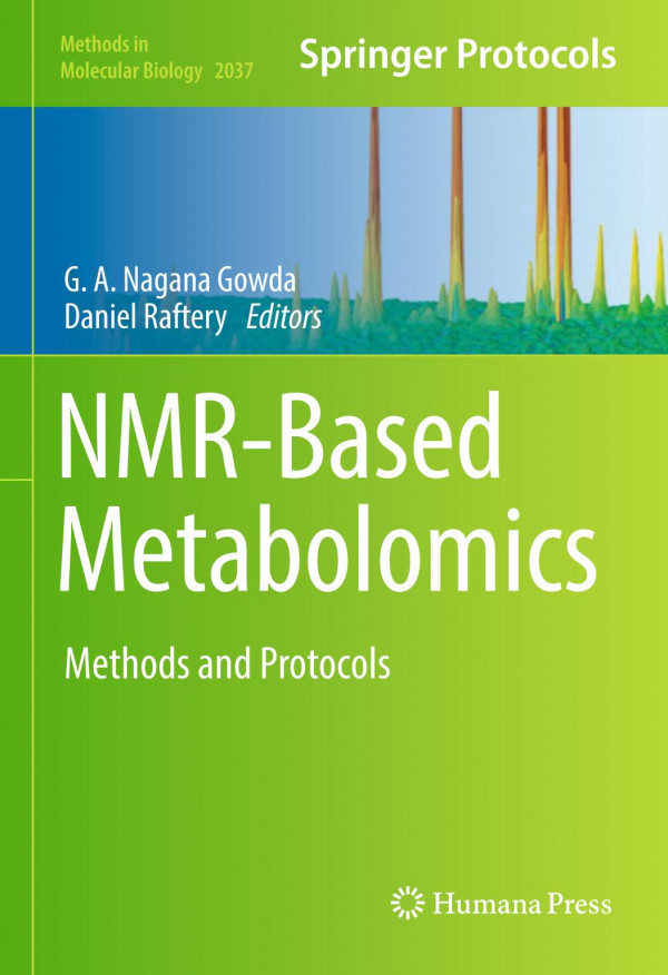 Nmrbased Metabolomics Methods And Protocols 1st Ed 2019 G A Nagana Gowda