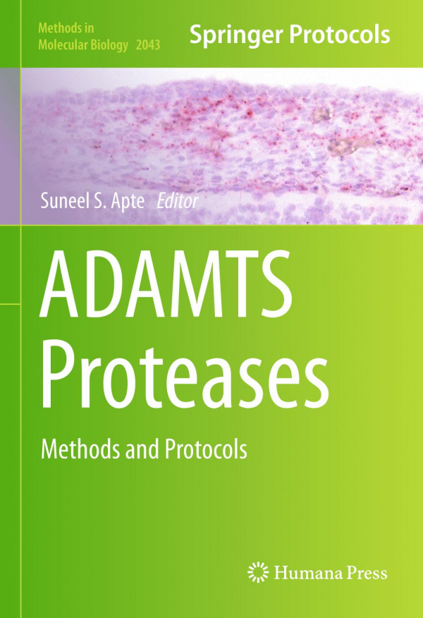 Adamts Proteases Methods And Protocols 1st Ed 2020 Suneel S Apte