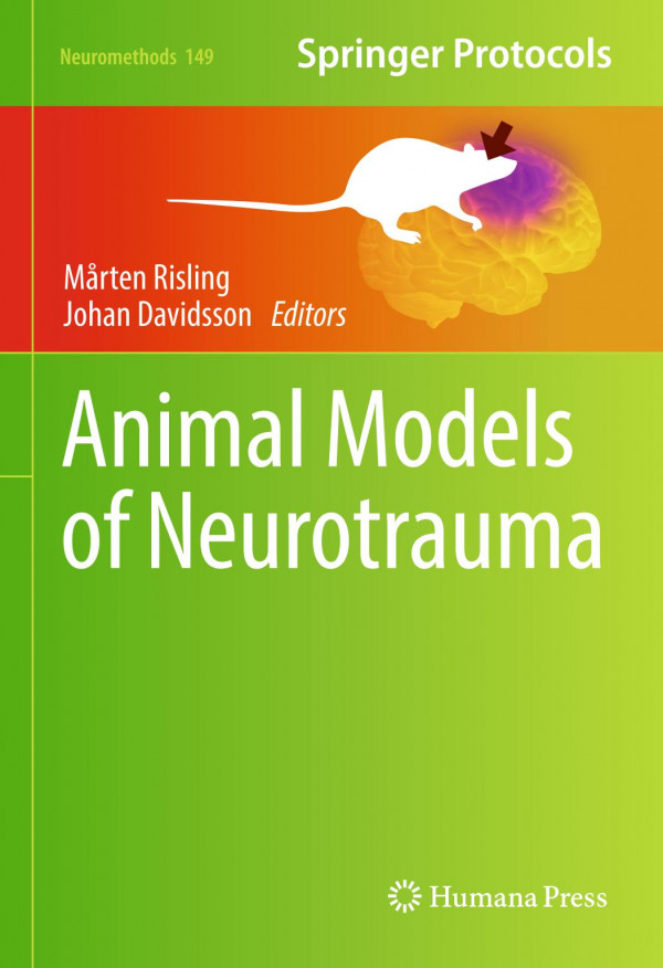 Animal Models Of Neurotrauma 1st Ed 2019 Mrten Risling Johan Davidsson