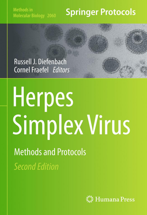 Herpes Simplex Virus Methods And Protocols 2nd Ed 2020 Russell J Diefenbach