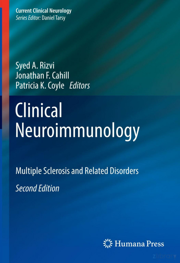 Clinical Neuroimmunology Multiple Sclerosis And Related Disorders 2nd Ed 2020 Syed A Rizvi