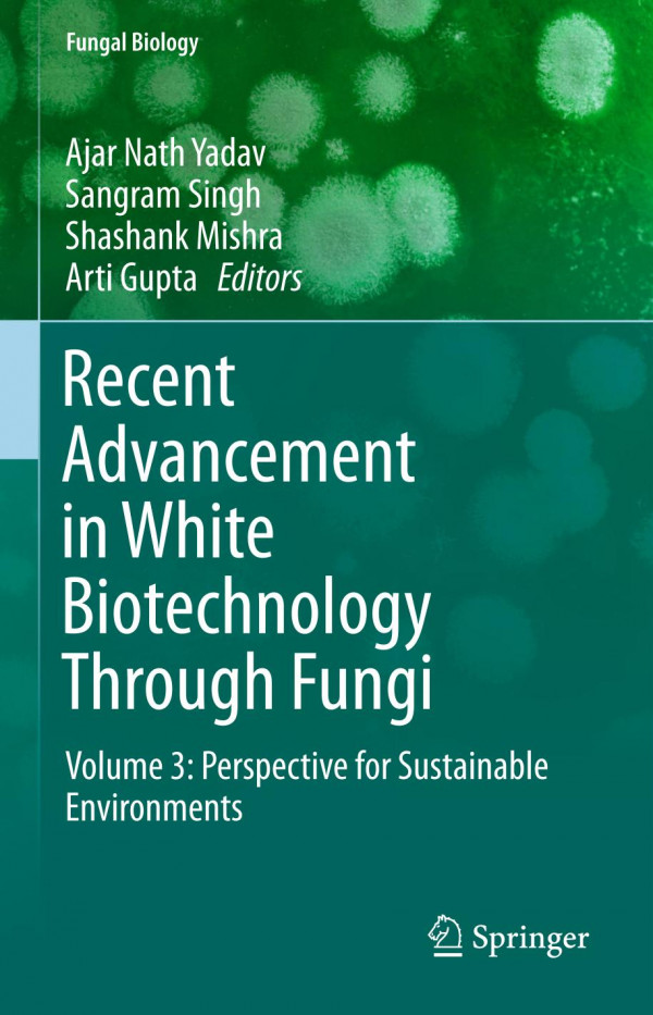 Recent Advancement In White Biotechnology Through Fungi Volume 3 Perspective For Sustainable Environments 1st Ed 2019 Ajar Nath Yadav