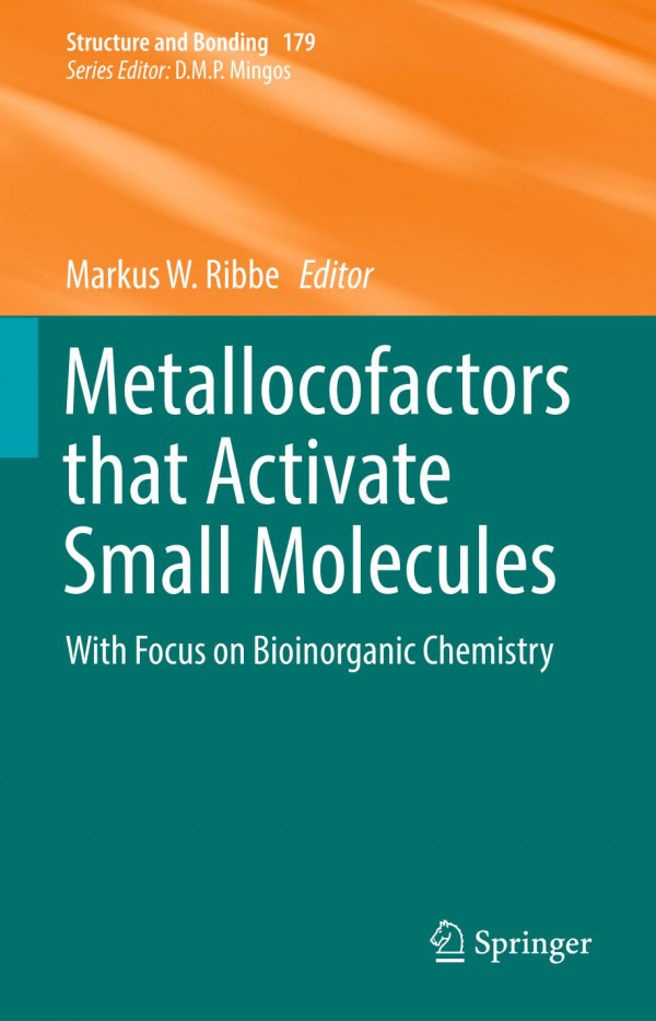 Metallocofactors That Activate Small Molecules With Focus On Bioinorganic Chemistry 1st Ed 2019 Markus W Ribbe