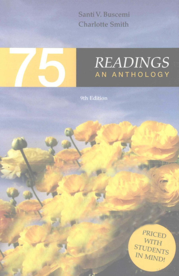 75 Readingsan Anthology Ninth Edition 2004th Edition Santi Vbuscemi And Charlotte Smith