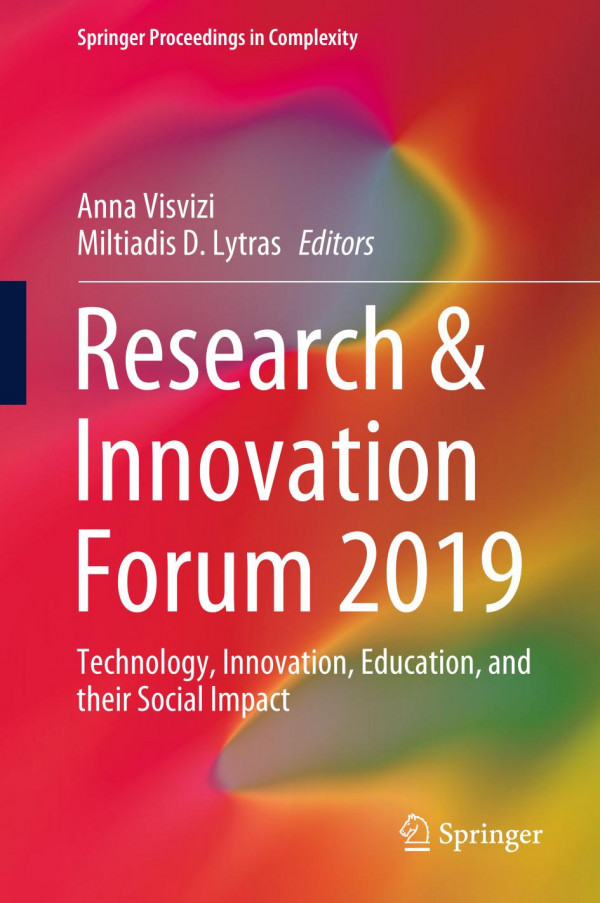 Research Amp Innovation Forum 2019 Technology Innovation Education And Their Social Impact 1st Ed 2019 Anna Visvizi
