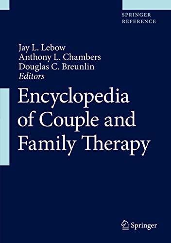 Encyclopedia Of Couple And Family Therapy 1st Ed 2019 Jay Lebow