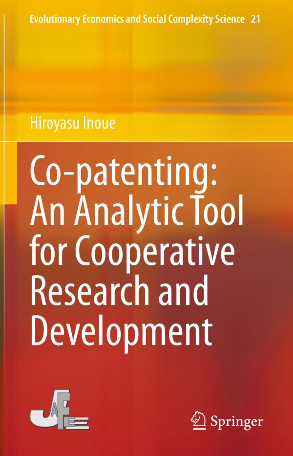 Copatenting An Analytic Tool For Cooperative Research And Development 1st Ed 2020 Hiroyasu Inoue