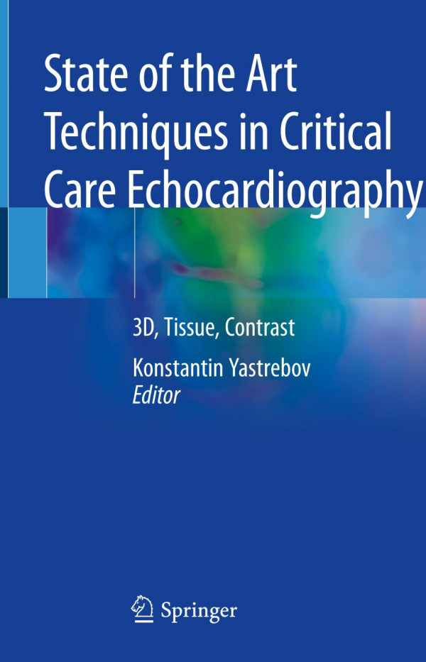 State Of The Art Techniques In Critical Care Echocardiography 3d Tissue Contrast 1st Ed 2020 Konstantin Yastrebov