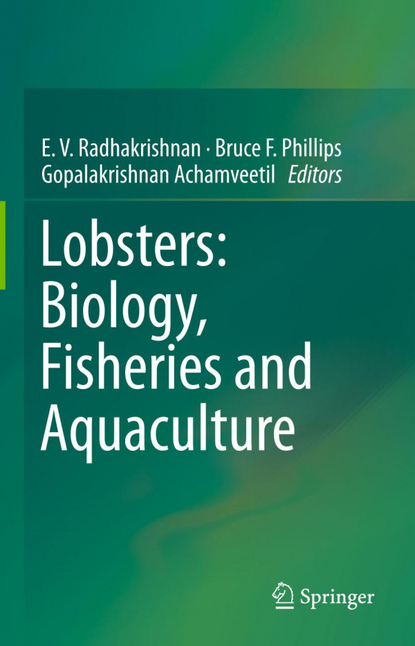 Lobsters Biology Fisheries And Aquaculture 1st Ed 2019 E V Radhakrishnan