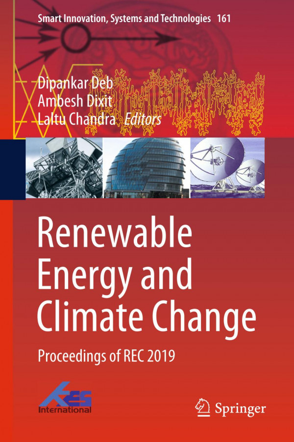 Renewable Energy And Climate Change Proceedings Of Rec 2019 1st Ed 2020 Dipankar Deb