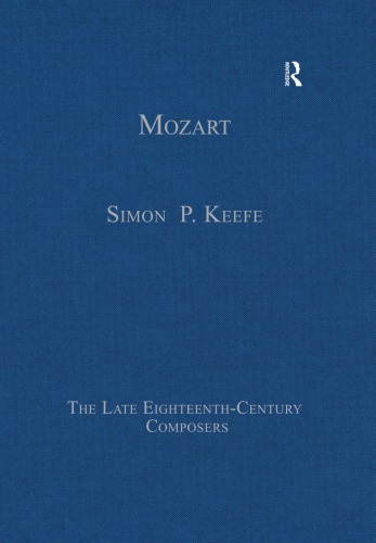 Mozart 1 Ed Simon P Keefe Ed