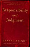 Responsibility And Judgment Paperback Hannah Arendt Jerome Kohn
