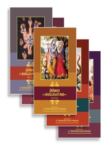 Srimad Bhagavatam All 12 Cantos Set Bhagavata Purana 1st Edition A C Bhaktivedanta Swami Prabhupada