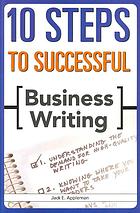 10 Steps To Successful Business Writing First Edition Appleman