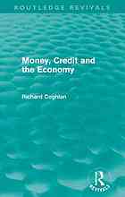 Money Credit And The Economy Coghlan Richard T