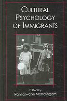 Cultural Psychology Of Immigrants Mahalingam Ram