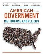 American Government Institutions And Policies Sixteenth Edition Bose