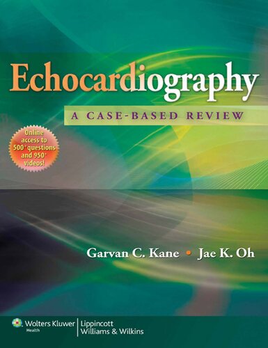 Echocardiography A Casebased Review Harpsc Phd Kane Garvan C