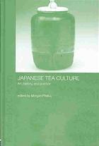 Japanese Tea Culture Art History And Practice Morgan Pitelka