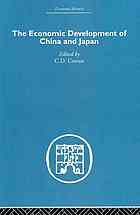 The Economic Development Of China And Japan Cowan C D