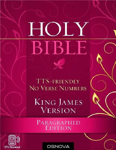 King James Bible Kjv Ttsfriendly No Verse Numbers Osnova