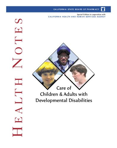 Care Of Children Adults With Developmental Disabilities Coll