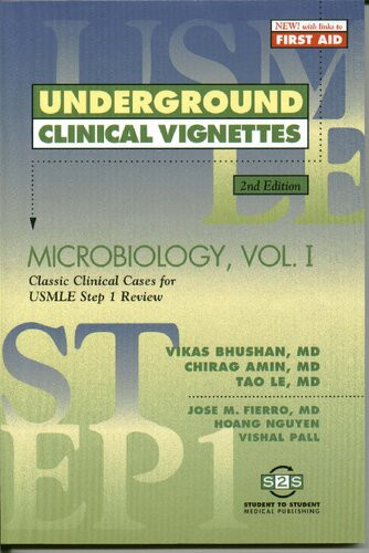 Underground Clinical Vignettes Microbiology Volume 1 Coll