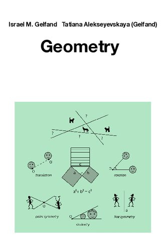 Geometry 1st Edition Israel M Gelfand Tatiana Alekseyevskaya Gelfand