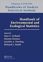 Handbook Of Environmental And Ecological Statistics Montse Fuentes Editor