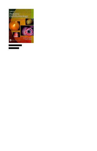 Harleys Pediatric Ophthalmology 5 Revised Edition Leonard B Nelson Editor