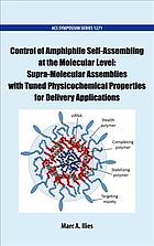 Control Of Amphiphile Selfassembling At The Molecular Level Supramolecular Assemblies With Tuned Physicochemical Properties For Delivery Applications Ilies