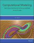 Computational Modeling And Visualization Of Physical Systems With Python Wang