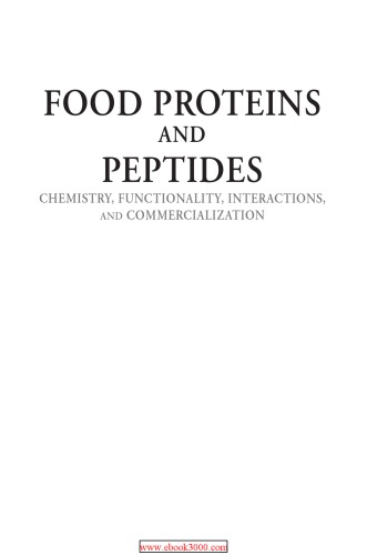 Food Proteins And Peptides Chemistry Functionality Interactions And Commercialization Hettiarachchy