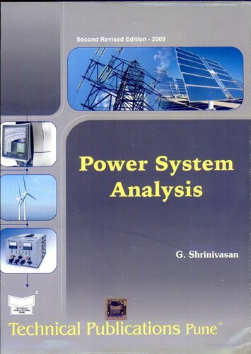 Power System Analysis Second Gshrinivasan
