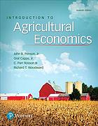 Introduction To Agricultural Economics 7th Edition John B Penson