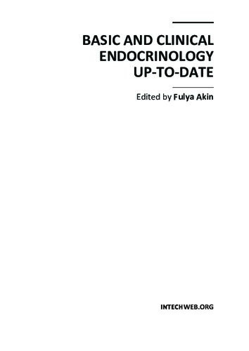 Basic And Clinical Endocrinology Uptodate Fulya Akin