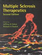Multiple Sclerosis Therapeutics 2nd Ed Rudick Richard A Cohen