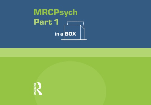 Mrc Psych Part 1 Phelan Michael Punukollu Bhaskar Unadkat Anish