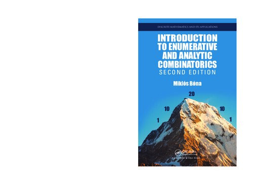 Introduction To Enumerative And Analytic Combinatorics Second Edition 2nd Edition Mikls Bna