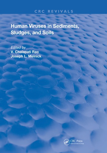 Human Viruses In Sediments Sludges Soils Rao V Chalapati Melnick Joseph L