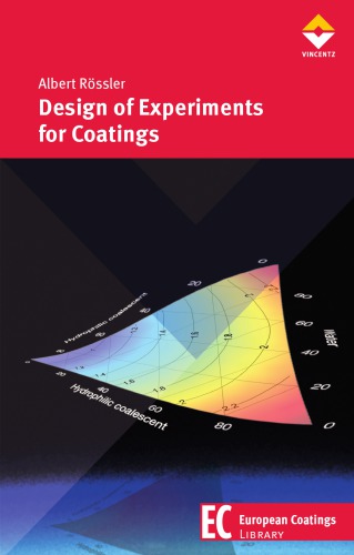 Design Of Experiment For Coatings Rssler Albert