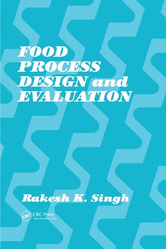 Food Process Design And Evaluation Singh Rakesh K