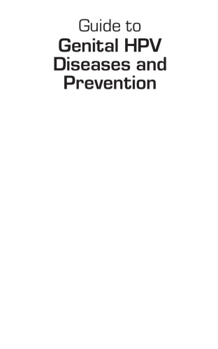 Guide To Genital Hpv Diseases And Prevention Bonnez William