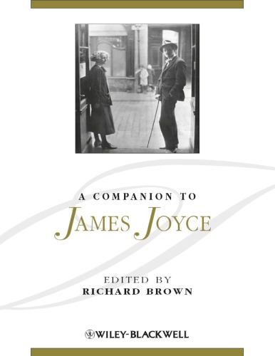 A Companion To James Joyce Brown Richard Joyce James
