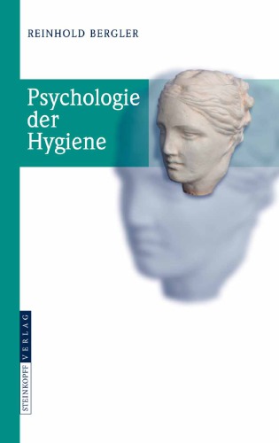 Psychologie Der Hygiene 1st Edition Bergler Reinhold